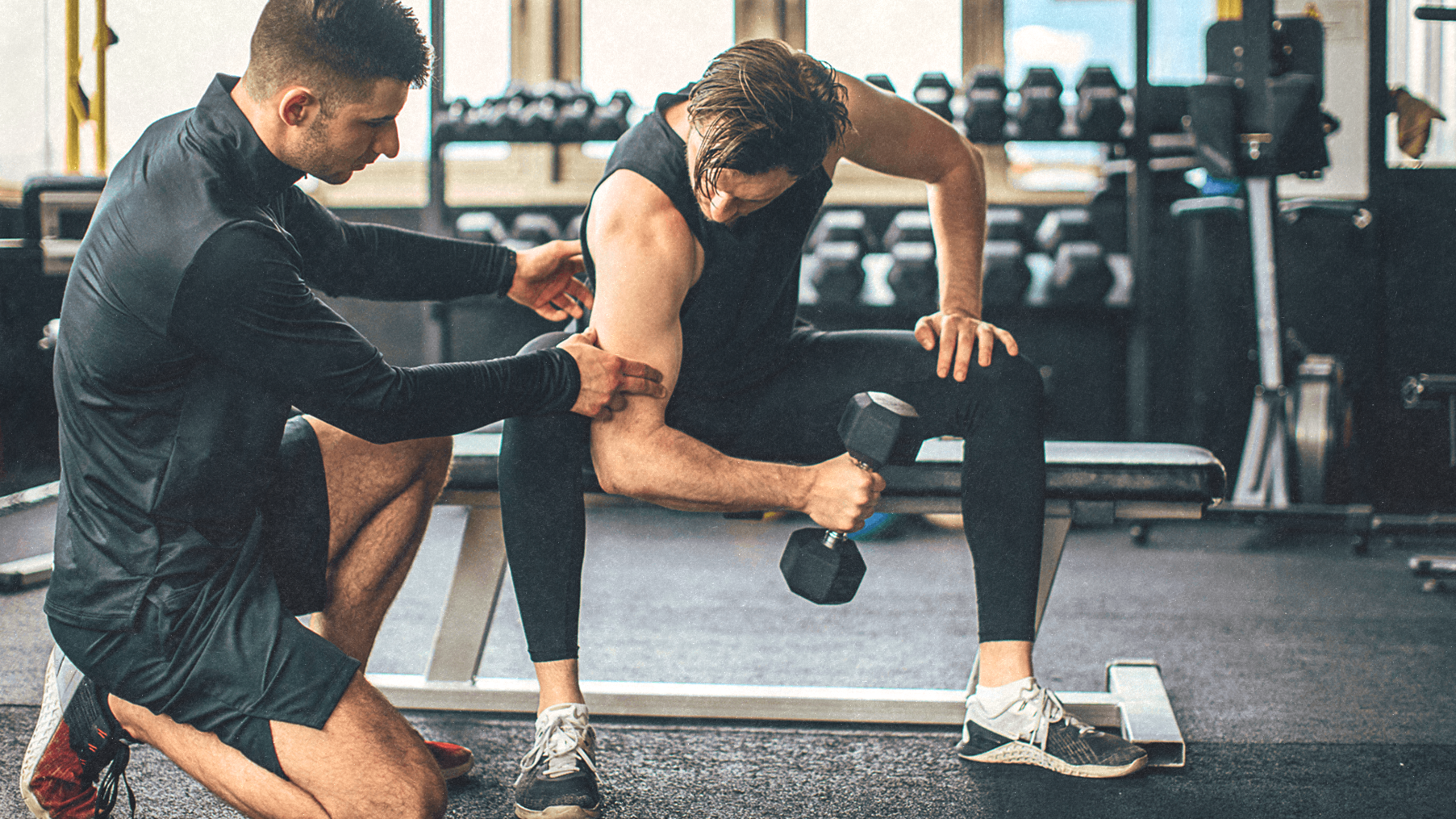 Coach en salle de sport